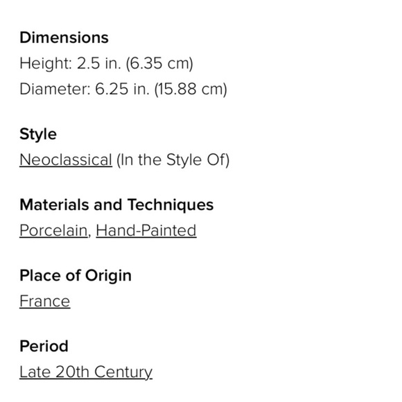 TIFFANY & CO Porcelain Lidded Trinket Box Designed for Tauck World France - Picture 12 of 12